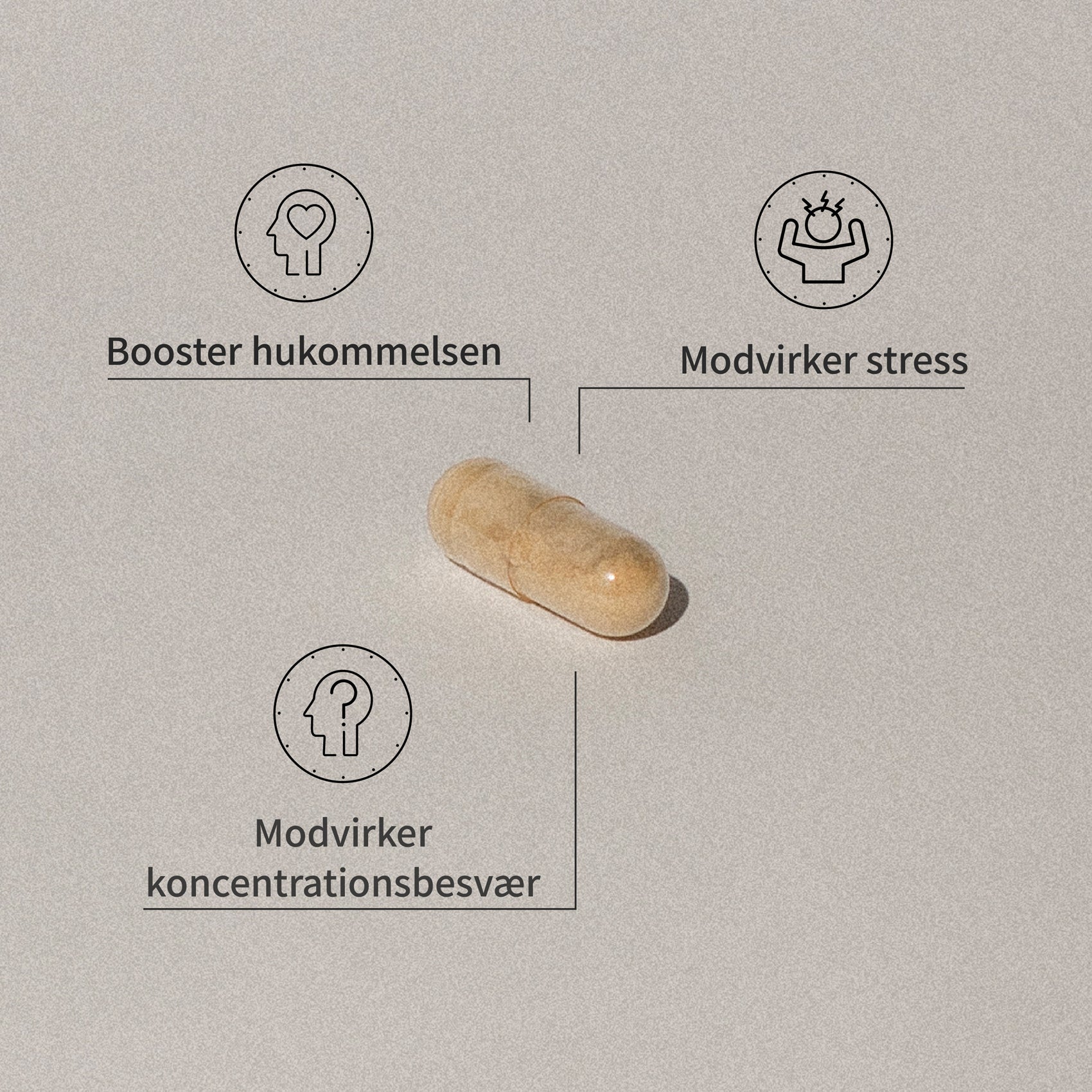 Tempel Plus pille med kapsel